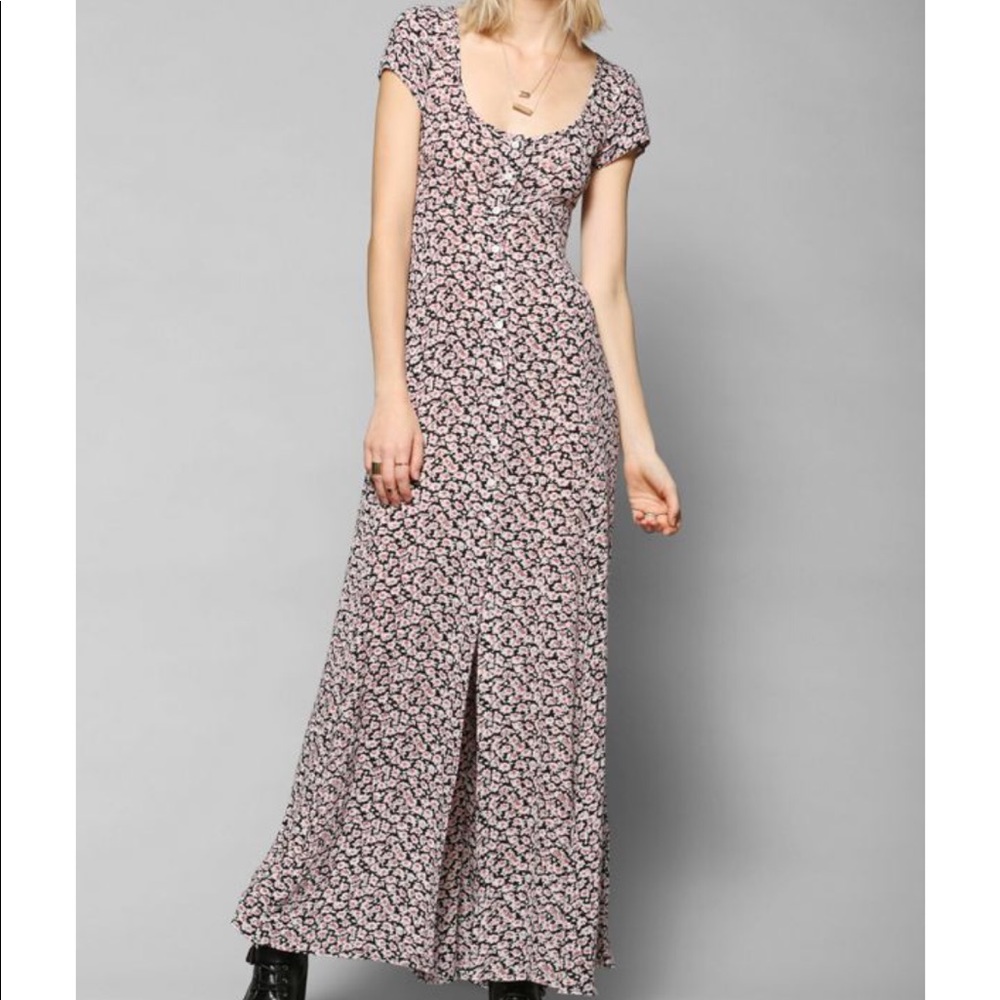 Kimchi blue georgina button down maxi dress